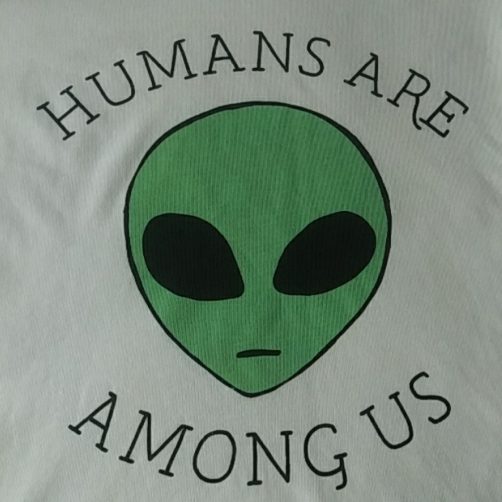 👽 New Joe Boxer 👽 Alien Face Top Sz M